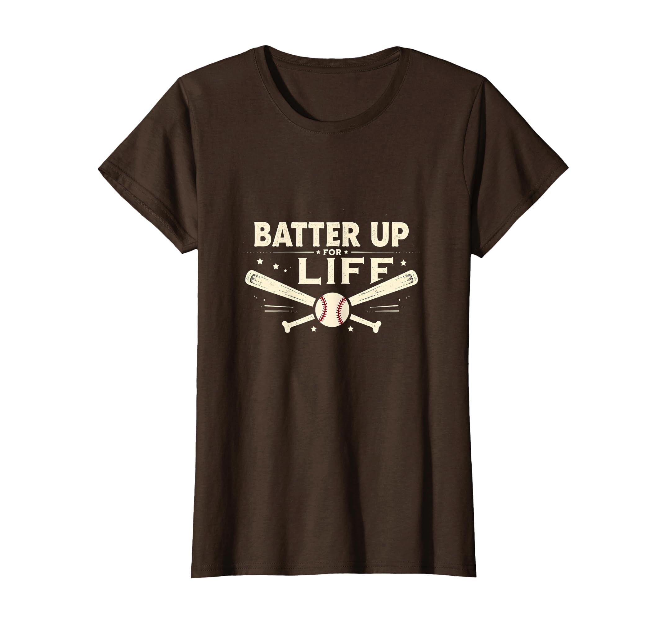 Batter Up Life Baseball T-Shirt - Novelty Apparel for Adults - T-Shirt, Sweatshirt, Hoodie