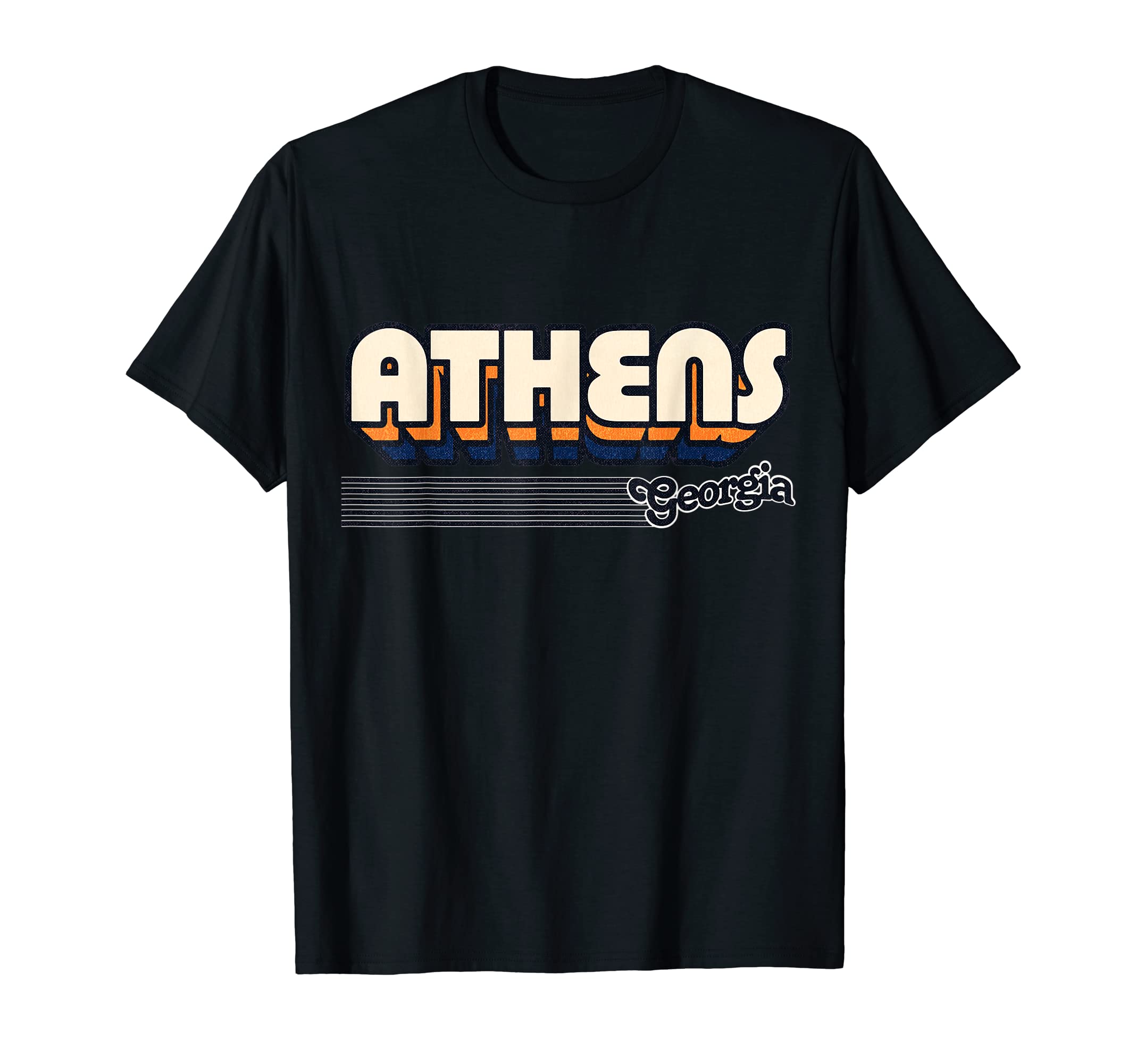 Athens Georgia Stripes T-Shirt - Aesthetic Graphic Unisex - T-Shirt, Sweatshirt, Hoodie