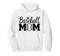 Baseball Mom Mom Life Baseball Game Day Hoodie - Custom Art Print Unisex - T-Shirt, Sweatshirt, Hoodie
