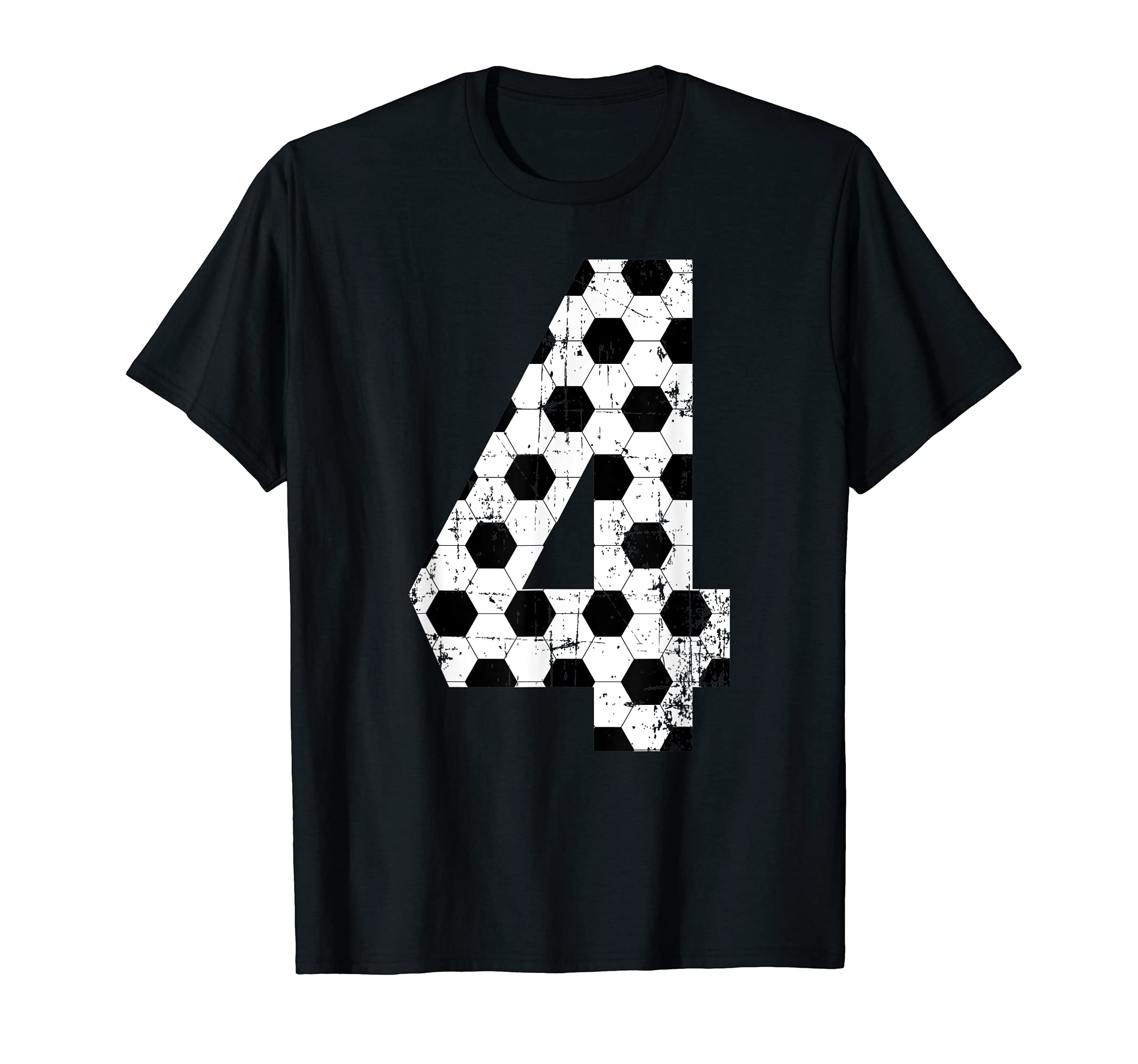 Soccer 4 Jersey Number T-Shirt - Trendy Graphic Unisex - T-Shirt, Sweatshirt, Hoodie