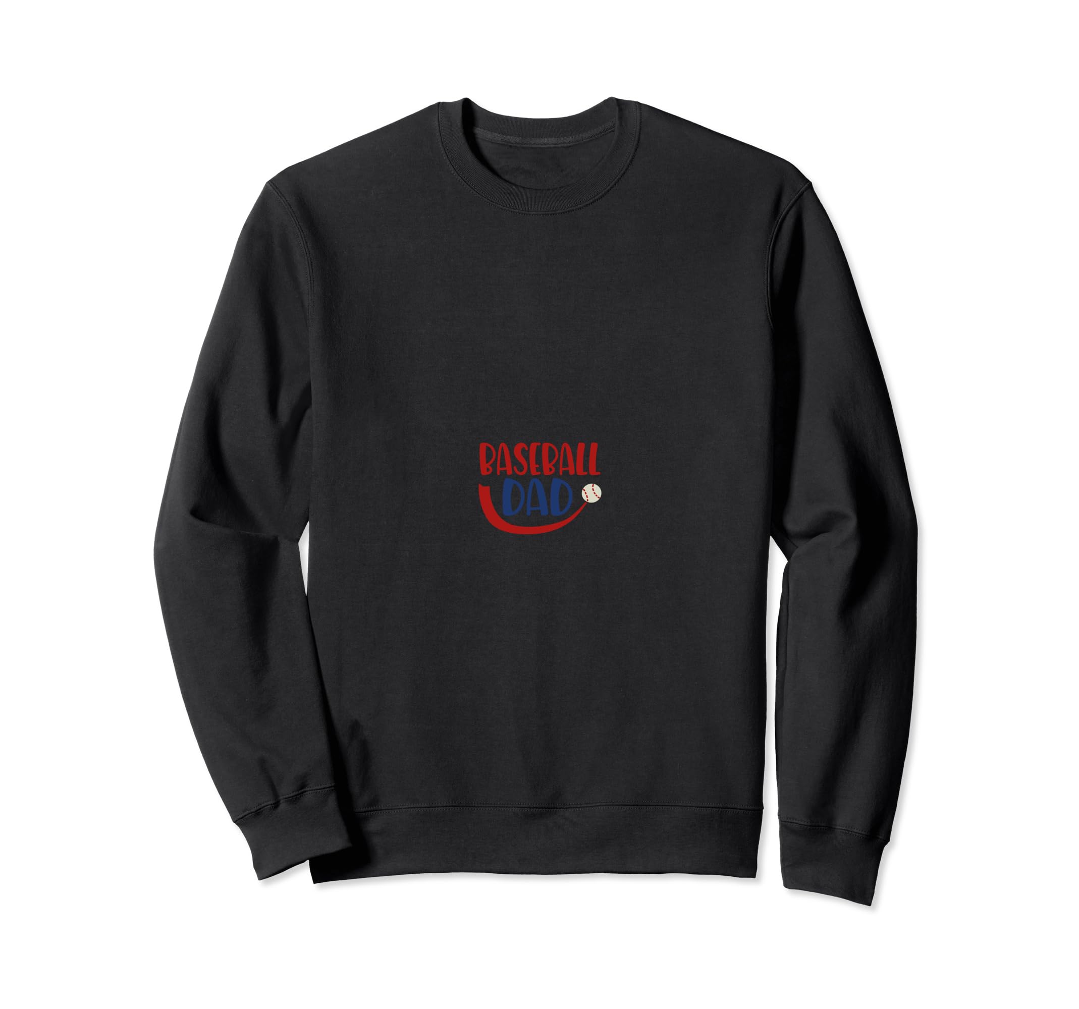 Baseball Dad Father Daddy Gift Sports Hoodie - Minimalist Print Men Women - T-Shirt, Sweatshirt, Hoodie