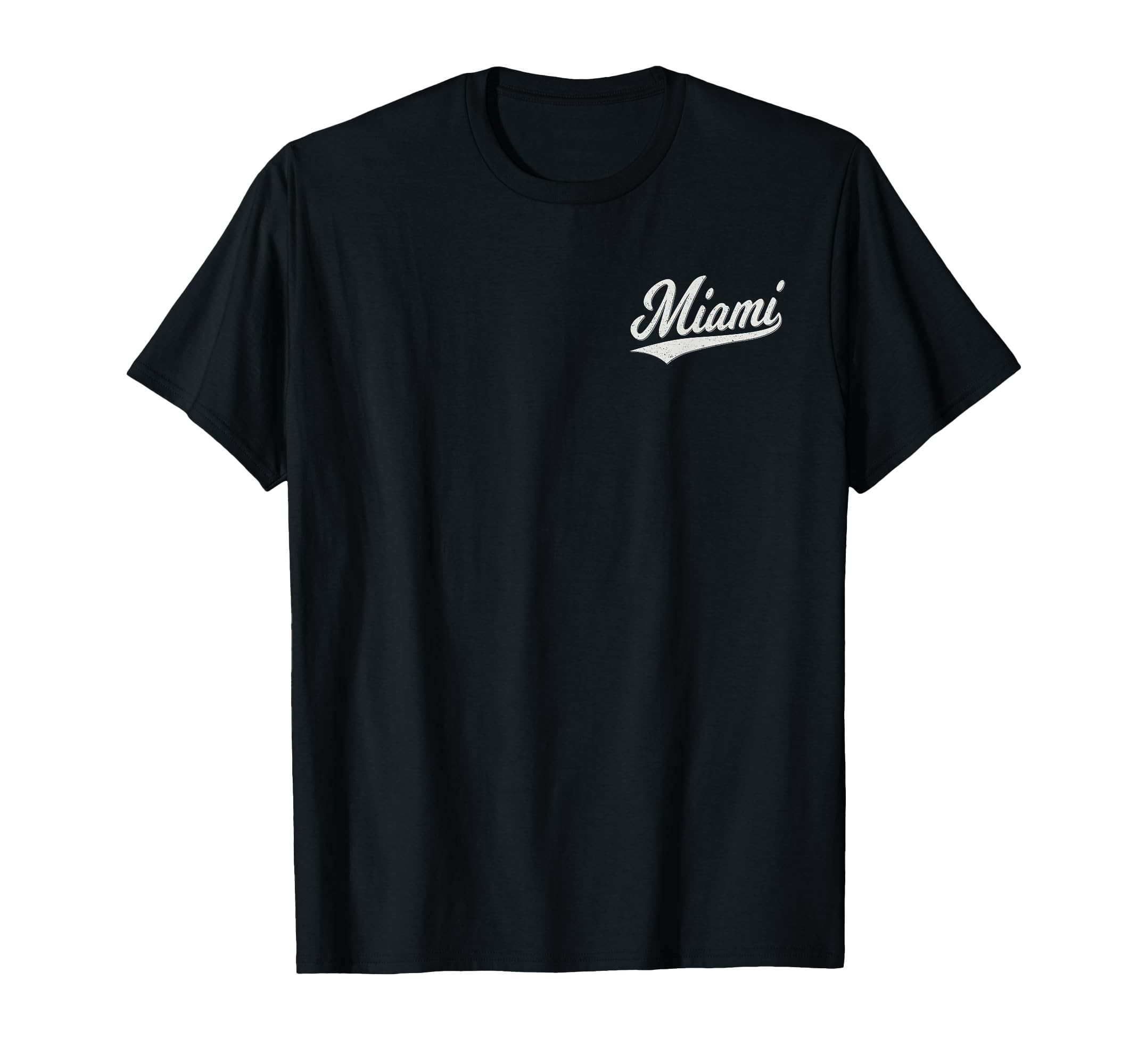 Miami Florida Varsity Script Sports T-Shirt - Aesthetic Graphic Unisex - T-Shirt, Sweatshirt, Hoodie