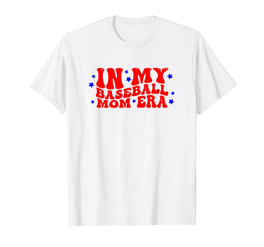 As Tees Baseball Mom Era Mommy Mama T-Shirt - Custom Art Print for Adults - T-Shirt, Sweatshirt, Hoodie