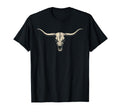 Cow Skull Cowgirl Cowboy T-Shirt - Casual Everyday Wear for Adults - T-Shirt, Sweatshirt, Hoodie