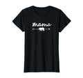 Womens Distressed Bear Mama Walking T-Shirt - Minimalist Print for Adults - T-Shirt, Sweatshirt, Hoodie