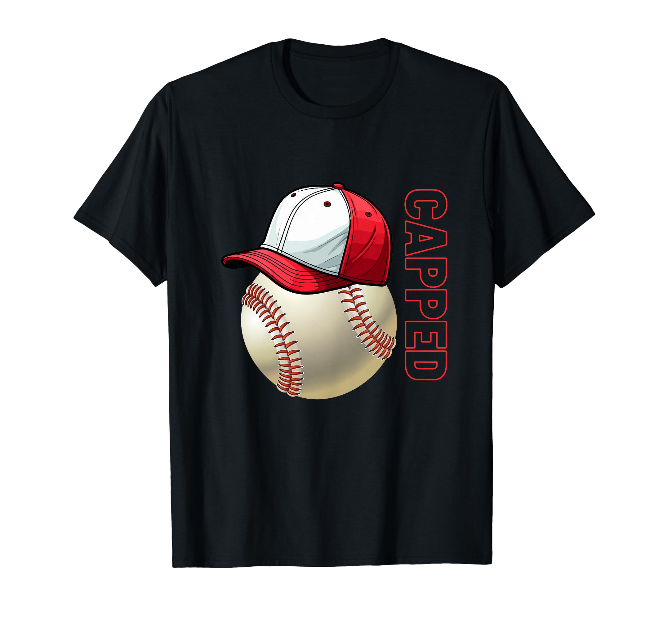 Baseball Cap Sports Field Trip Crew T-Shirt - Trendy Graphic Men Women - T-Shirt, Sweatshirt, Hoodie