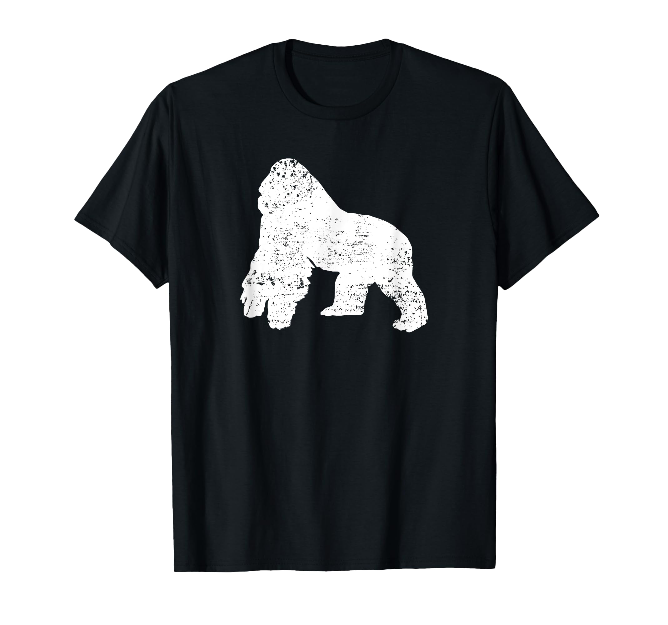 Distressed Gorilla Gift Costume Outfit T-Shirt - Unique Graphic for Adults - T-Shirt, Sweatshirt, Hoodie