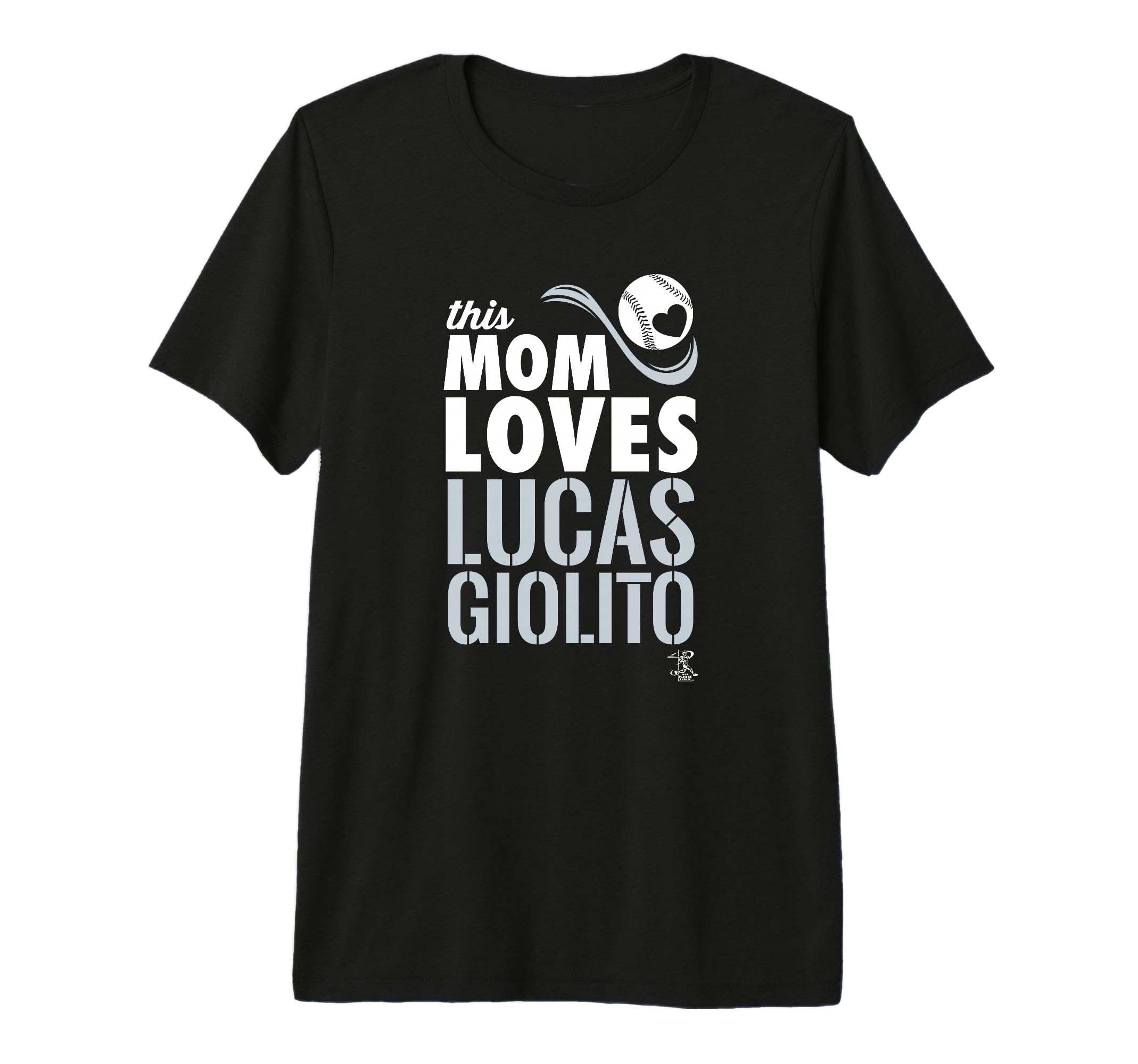 Lucas Giolito This Mom Loves Tri Blend T-Shirt - Minimalist Print Unisex - T-Shirt, Sweatshirt, Hoodie