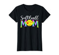 Tie Dye Softball Mom Ball Baseball T-Shirt - Trendy Graphic for Adults - T-Shirt, Sweatshirt, Hoodie