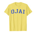 Ojai Ca Distressed Blue Varsity T-Shirt - Unique Graphic Men Women - T-Shirt, Sweatshirt, Hoodie