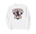 Baseball Dad Lettering Sports Baseball Sweatshirt - Trendy Graphic Unisex - T-Shirt, Sweatshirt, Hoodie