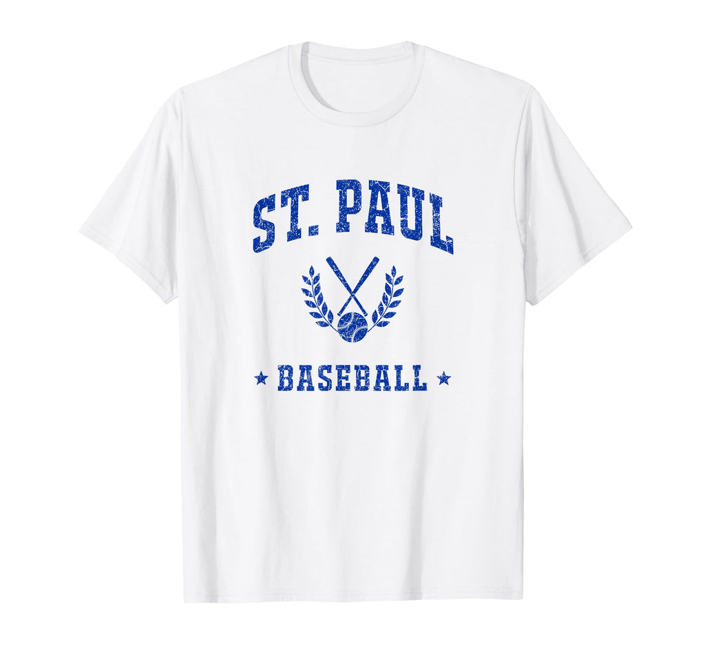 St Paul Baseball Gameday Baseball T-Shirt - Aesthetic Graphic Men Women - T-Shirt, Sweatshirt, Hoodie