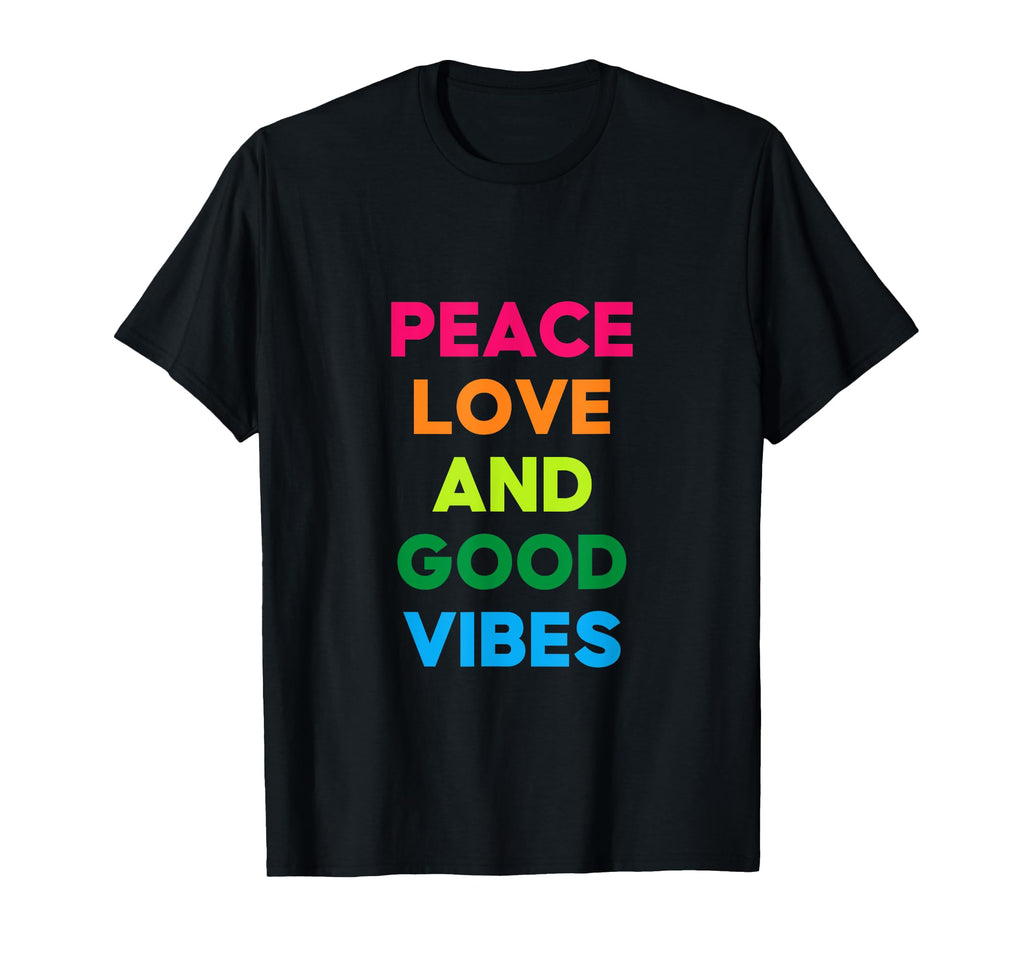 Peace Love Good Vibes Good Vibes T-Shirt - Unique Graphic for Adults - T-Shirt, Sweatshirt, Hoodie