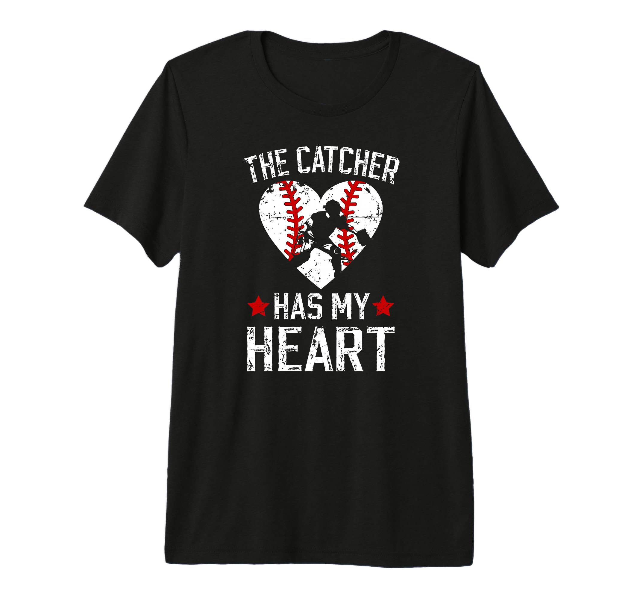 Proud Baseball Catcher Mom Baseball T-Shirt - Custom Art Print Men Women - T-Shirt, Sweatshirt, Hoodie