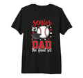 Baseball Senior 2027 Dad Final Set T-Shirt - Minimalist Print Men Women - T-Shirt, Sweatshirt, Hoodie