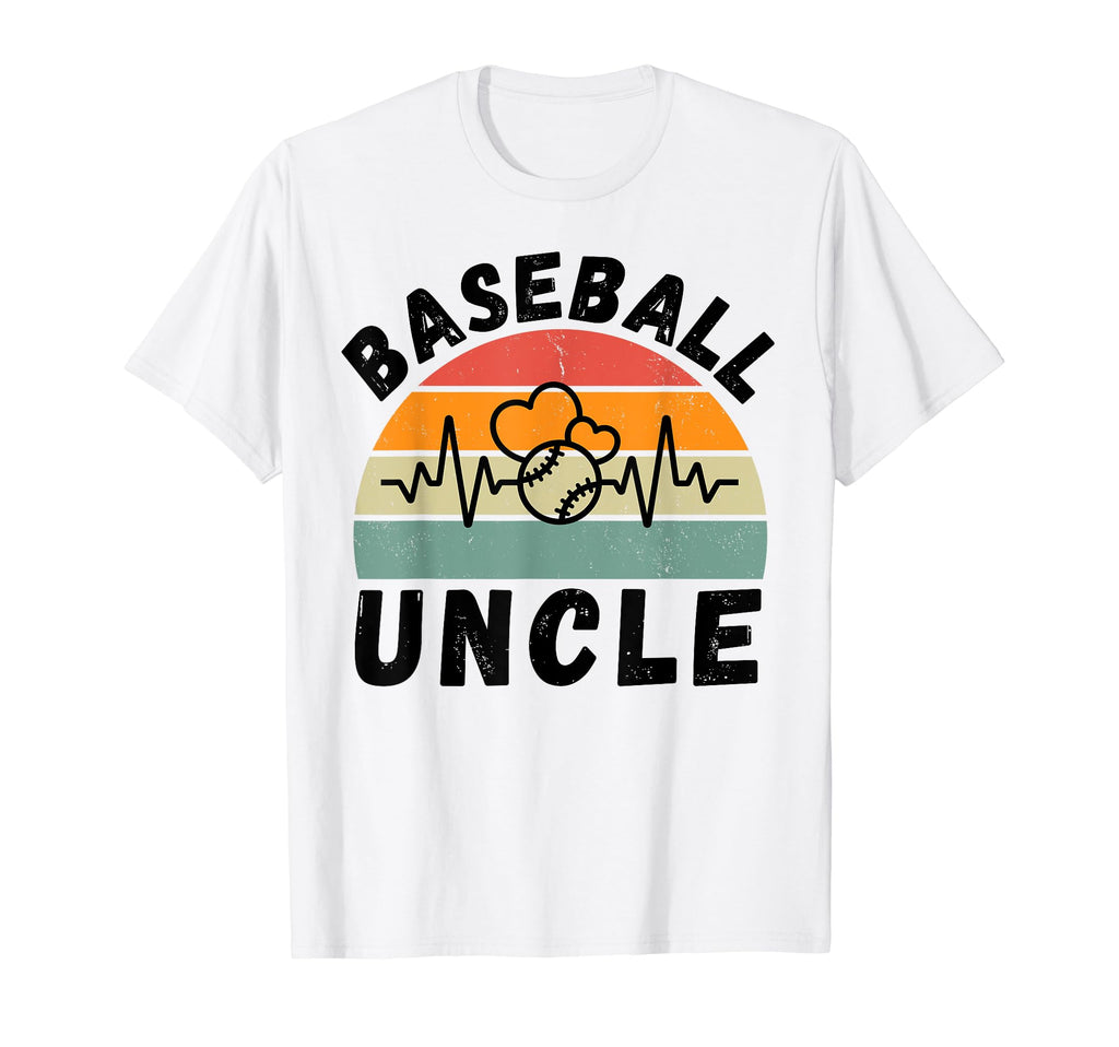 Baseball Uncle Family Matching Funny T-Shirt - Graphic Print Unisex - T-Shirt, Sweatshirt, Hoodie