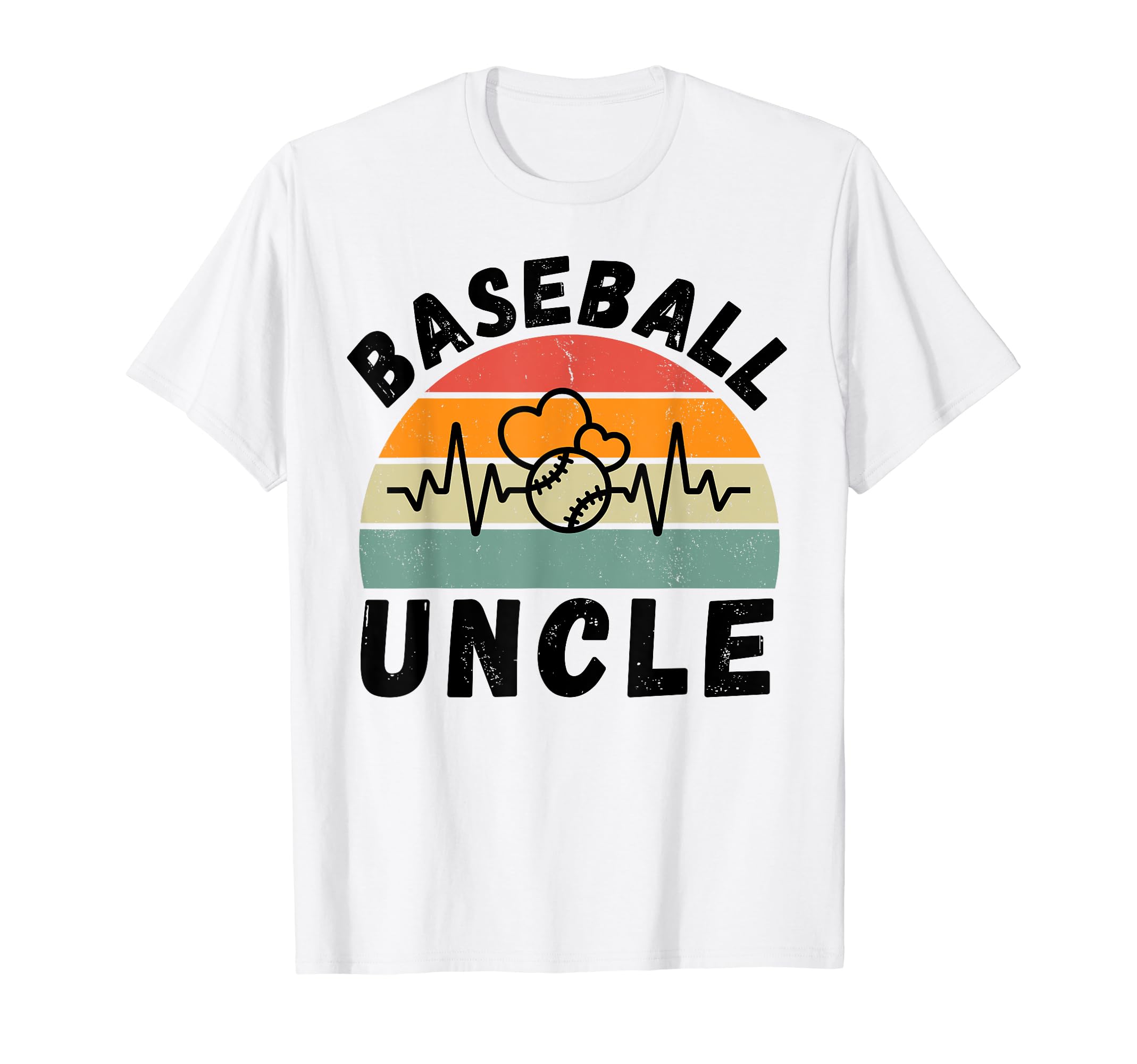 Baseball Uncle Family Matching Funny T-Shirt - Graphic Print Unisex - T-Shirt, Sweatshirt, Hoodie