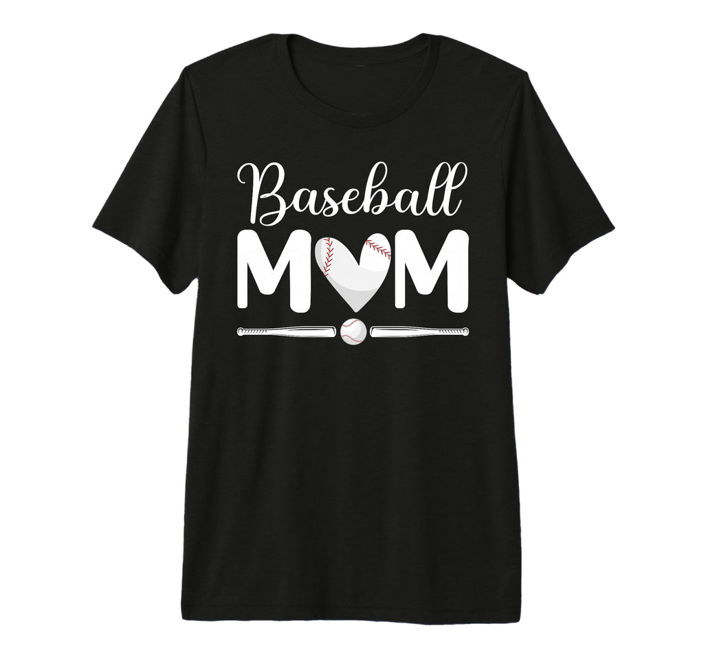Baseball Mama Sports Player Baseball Mom T-Shirt - Novelty Apparel Unisex - T-Shirt, Sweatshirt, Hoodie