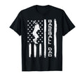Us Flag Baseball Dad Patriotic Coach T-Shirt - Unique Graphic Unisex - T-Shirt, Sweatshirt, Hoodie