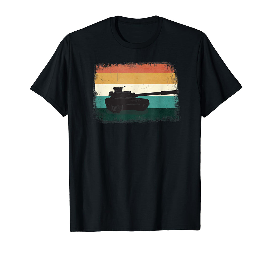 Abrams M1 Sunset American Battle Tank T-Shirt - Novelty Apparel for Adults - T-Shirt, Sweatshirt, Hoodie