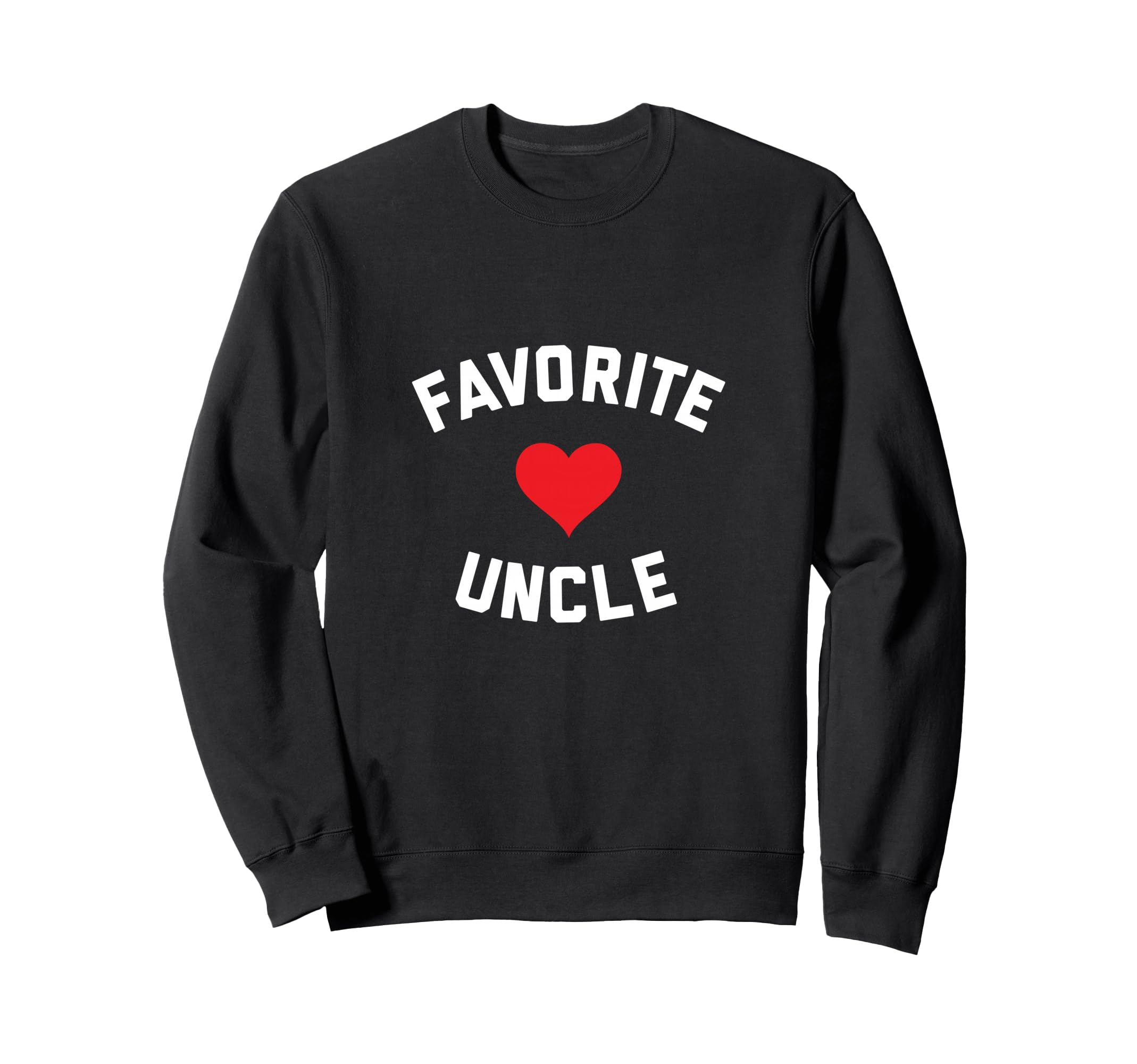 Favorite Uncle Sweatshirt - Minimalist Print Unisex - T-Shirt, Sweatshirt, Hoodie