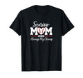Senior Mom 2026 Baseball Softball T-Shirt - Minimalist Print for Adults - T-Shirt, Sweatshirt, Hoodie
