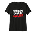 Mens Grandpa Ballers Proud Soccer T-Shirt - Custom Art Print for Adults - T-Shirt, Sweatshirt, Hoodie