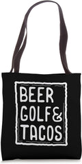 Beer Golf Tacos Drinking Sports Food Lover - Adult & Kids T-Shirts, Sweatshirts & Hoodies apparel design preview 1