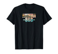 Hawaii 808 Area Code Sunset Surfing T-Shirt - Minimalist Print Unisex - T-Shirt, Sweatshirt, Hoodie