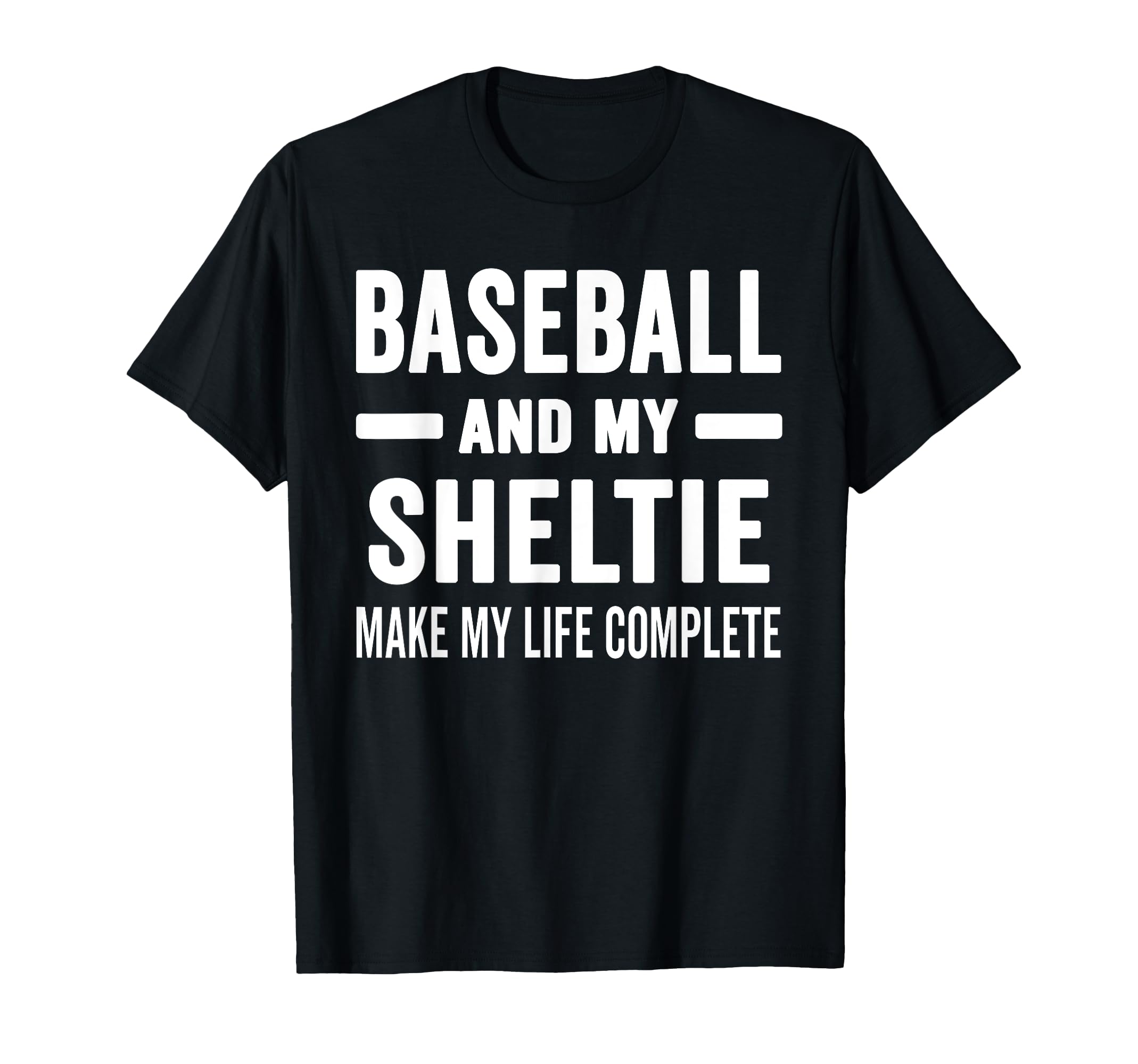 Baseball And My Sheltie Mama Dog Lover T-Shirt - Trendy Graphic Unisex - T-Shirt, Sweatshirt, Hoodie