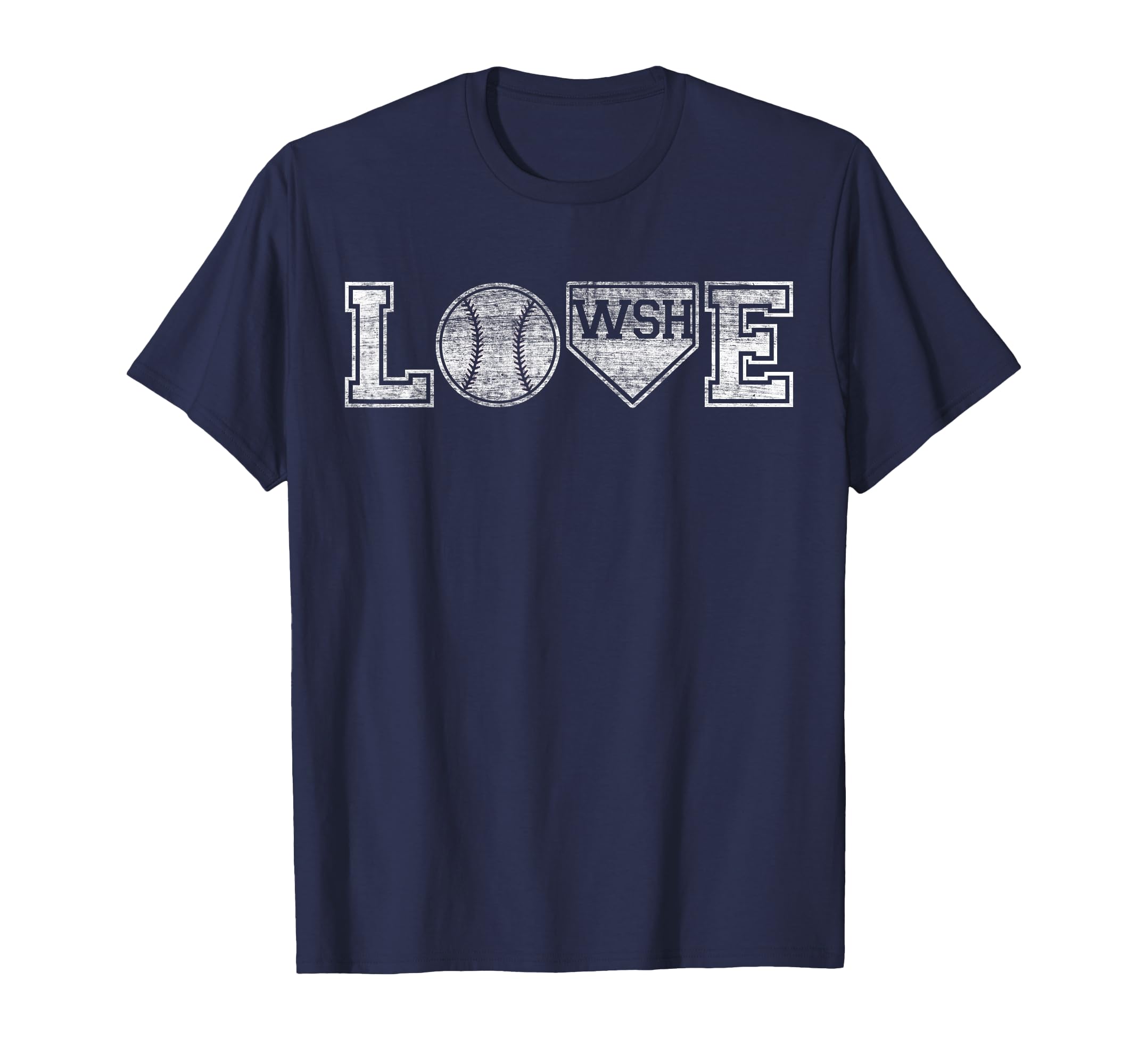 Baseball Washington Dc Team Love T-Shirt - Fun Novelty Design Men Women - T-Shirt, Sweatshirt, Hoodie