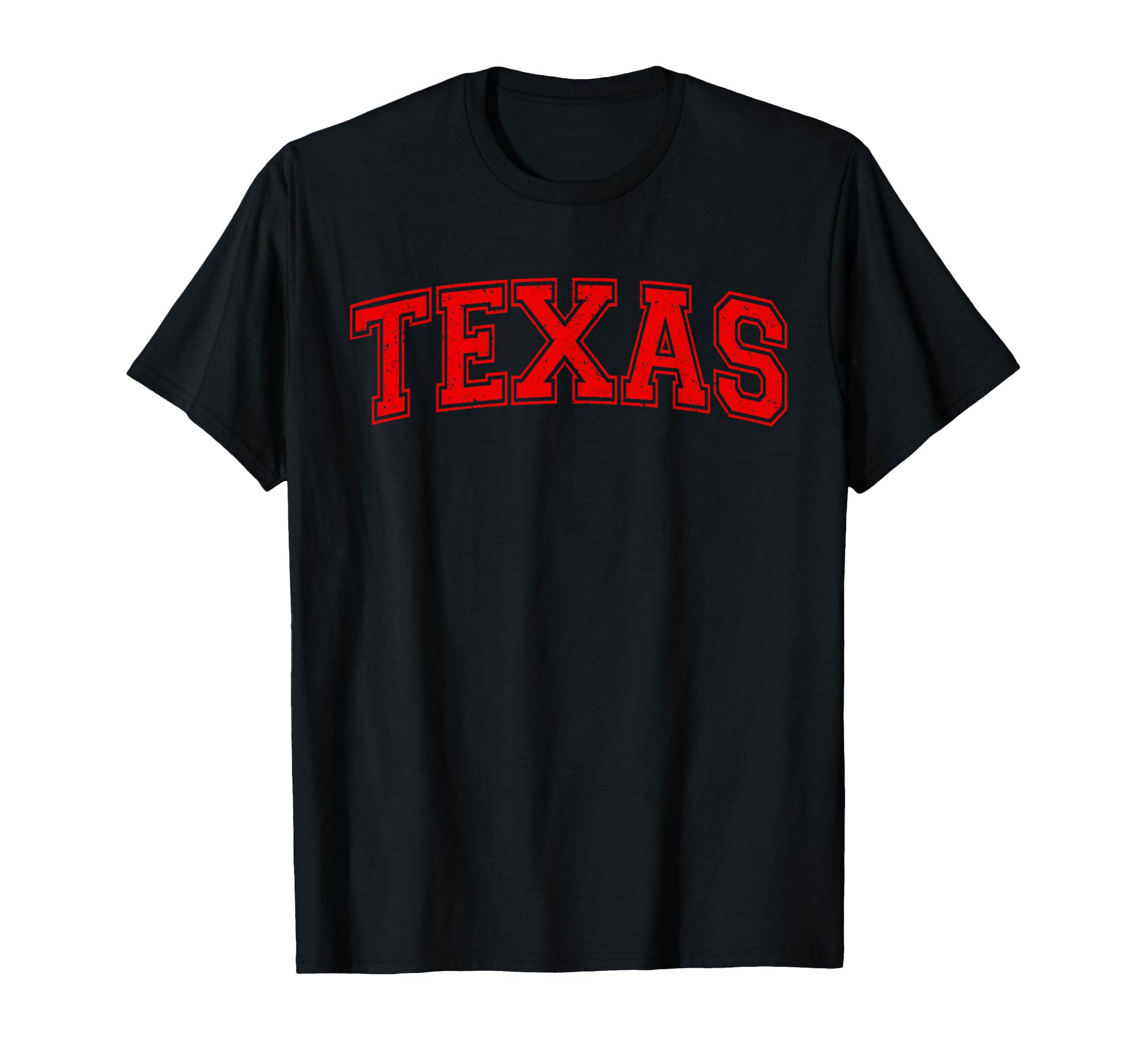Texas Varsity Text Sports Athletic T-Shirt - Casual Everyday Wear Unisex - T-Shirt, Sweatshirt, Hoodie