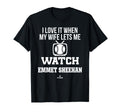 My Wife Lets Me Watch Emmet Sheehan T-Shirt - Casual Everyday Wear Unisex - T-Shirt, Sweatshirt, Hoodie