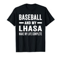 Baseball And My Lhasa Mama Dog Lover T-Shirt - Streetwear Style Men Women - T-Shirt, Sweatshirt, Hoodie