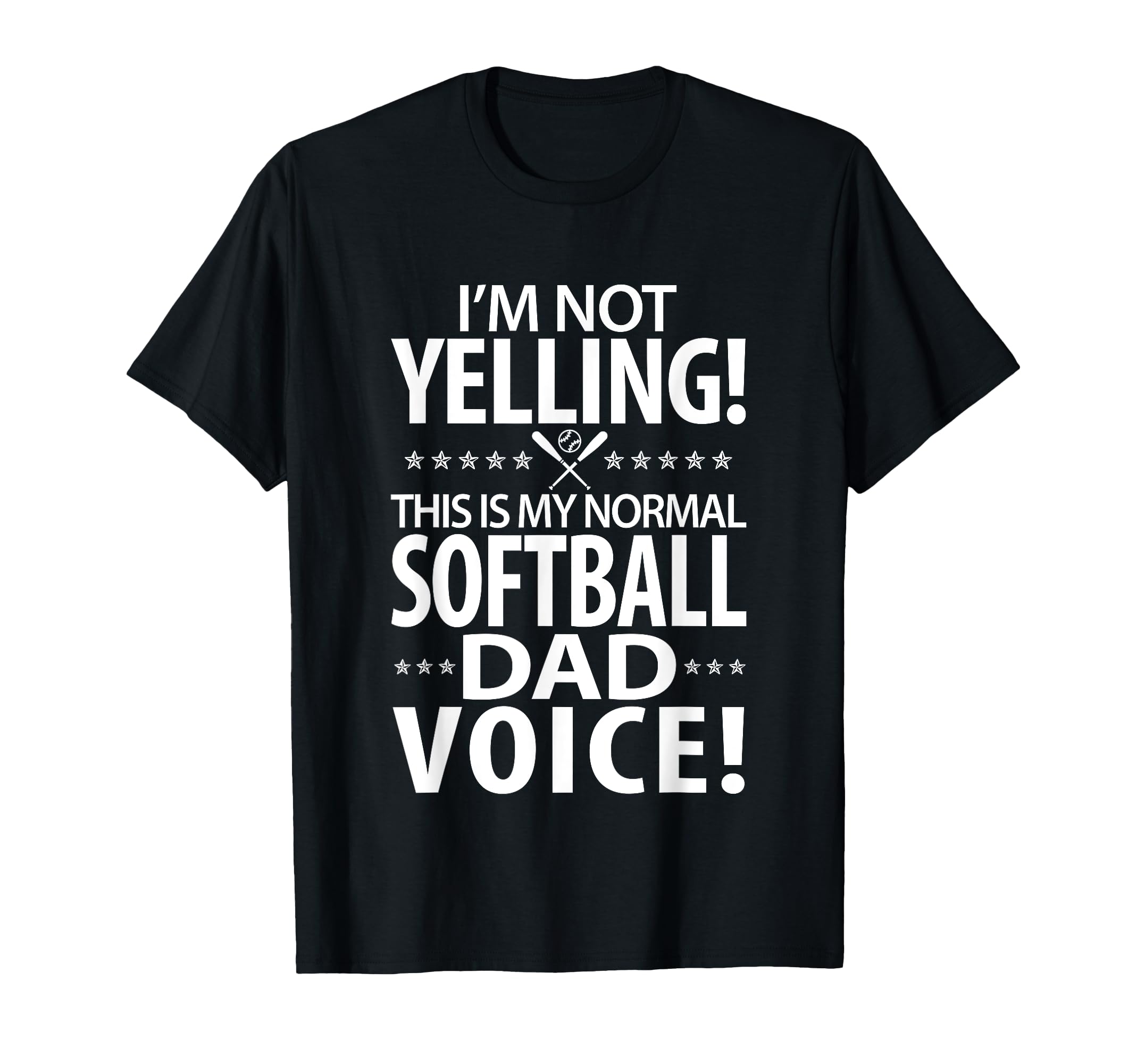 Softball Dad Funny Daddy Birthday Or T-Shirt - Trendy Graphic Men Women - T-Shirt, Sweatshirt, Hoodie