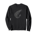Shrimp Distressed Shrimp Sweatshirt - Custom Art Print for Adults - T-Shirt, Sweatshirt, Hoodie