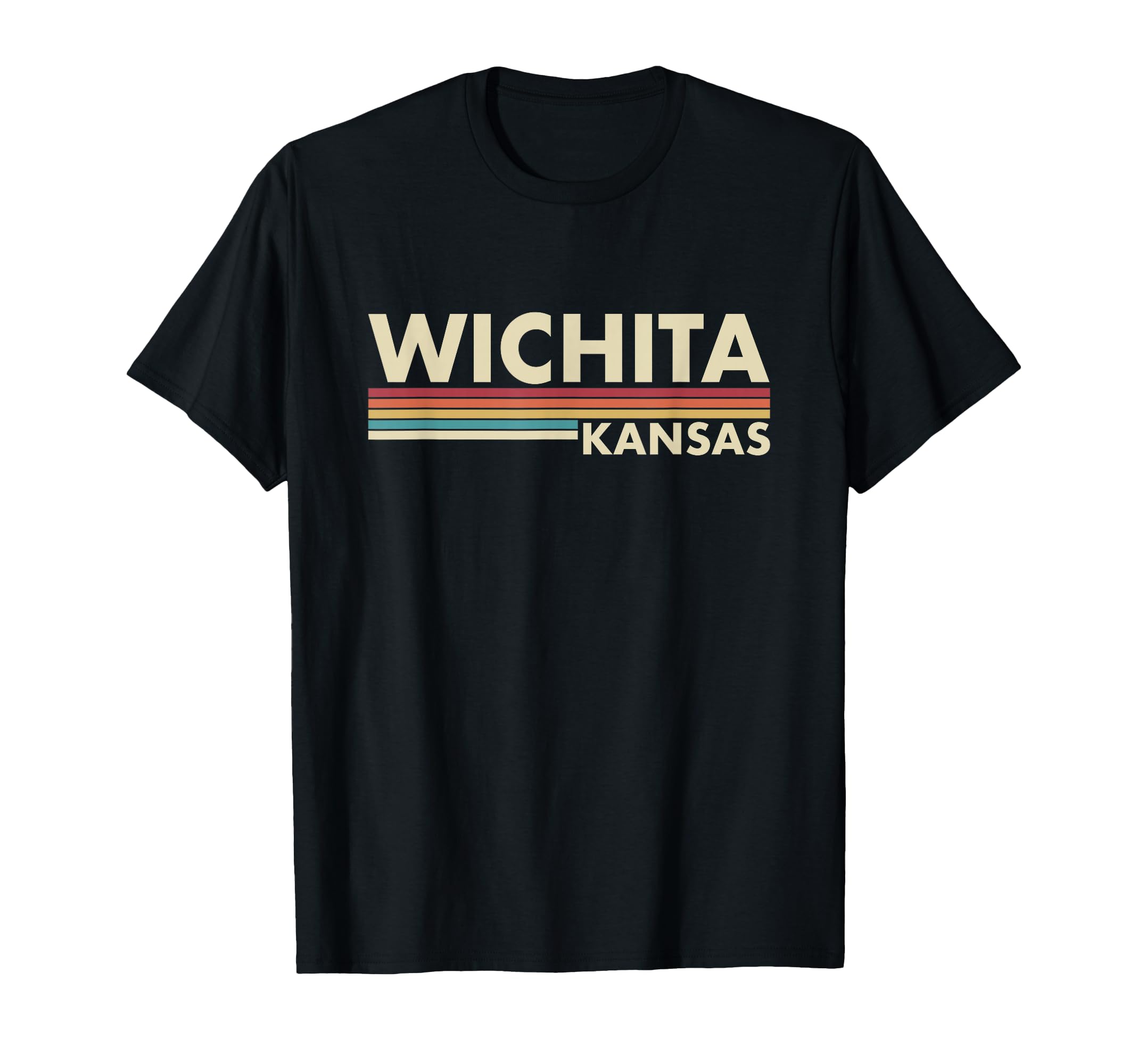 Club Inc Wichita Kansas Stripes T-Shirt - Minimalist Print Men Women - T-Shirt, Sweatshirt, Hoodie