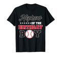 Nephew Birthday Baseball Sport T-Shirt - Minimalist Print for Adults - T-Shirt, Sweatshirt, Hoodie