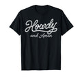 Howdy And Amen Christian Western Faith T-Shirt - Trendy Graphic Unisex - T-Shirt, Sweatshirt, Hoodie