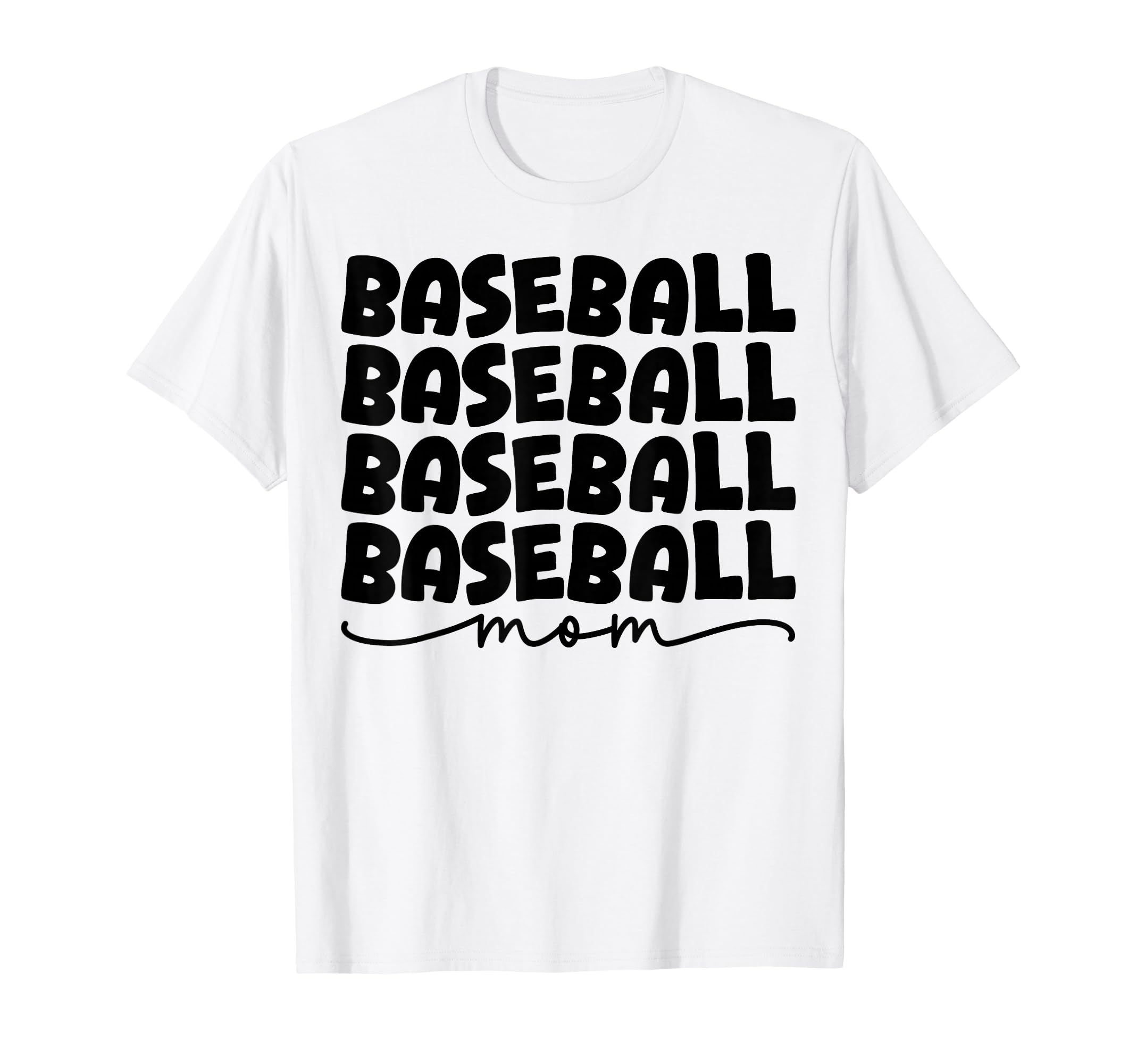 Baseball Mom Game Day T-Shirt - Graphic Print Unisex - T-Shirt, Sweatshirt, Hoodie
