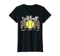 Womens Leopard Baseball Mom Messy Bun T-Shirt - Novelty Apparel Unisex - T-Shirt, Sweatshirt, Hoodie