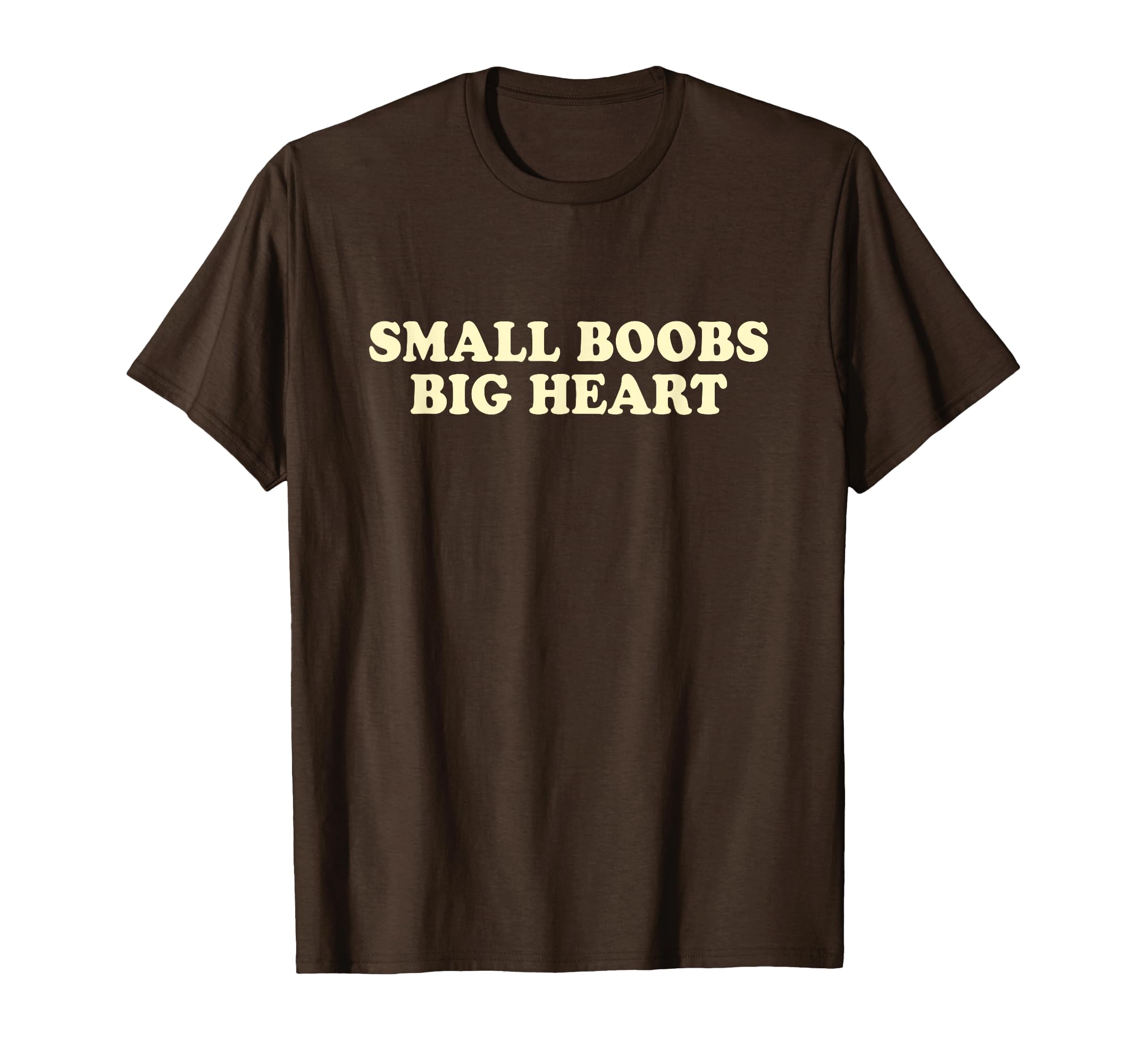 Small Boobs Big Heart Y2K Aesthetic Iconic T-Shirt - Trendy Graphic Unisex - T-Shirt, Sweatshirt, Hoodie