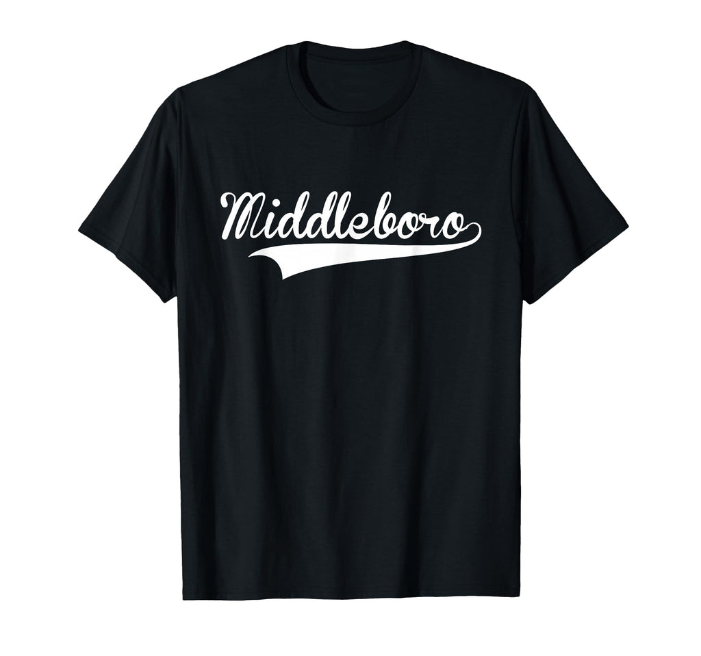 Middleboro Baseball Font T-Shirt - Streetwear Style Men Women - T-Shirt, Sweatshirt, Hoodie