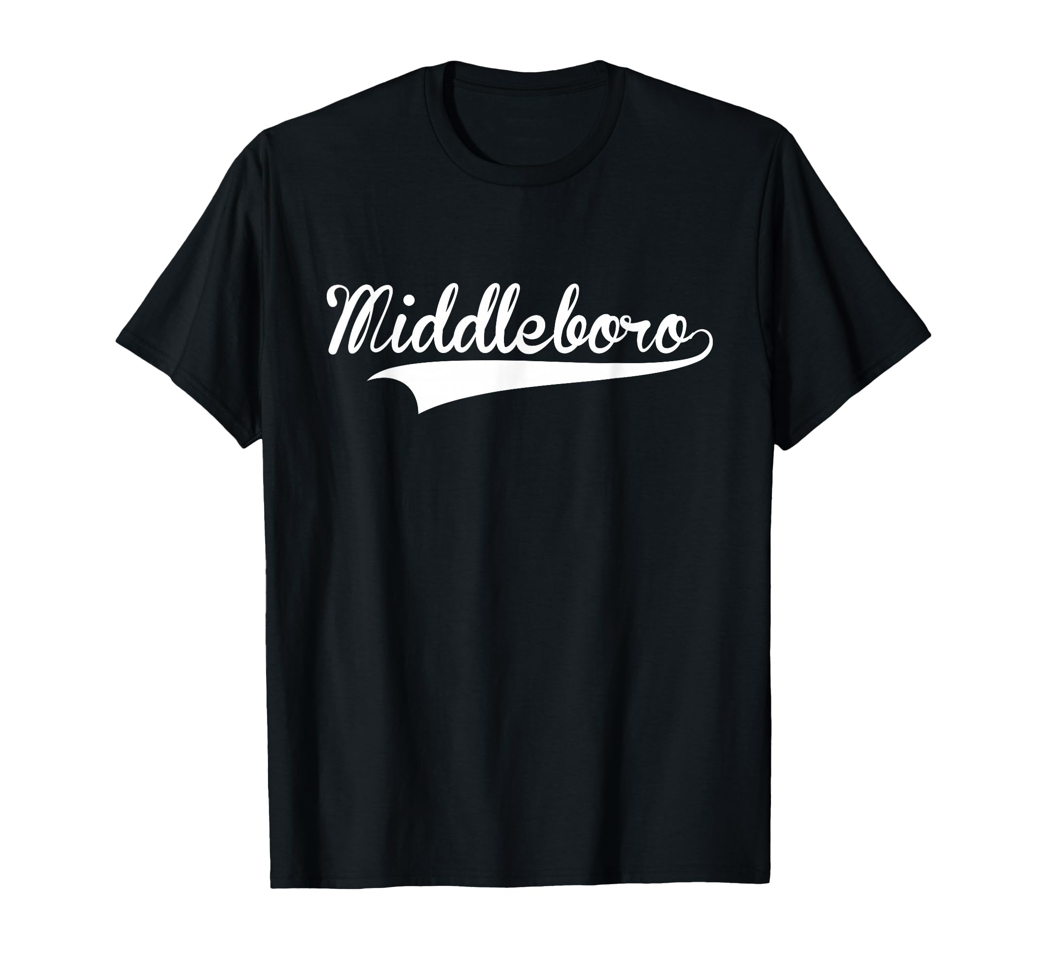 Middleboro Baseball Font T-Shirt - Streetwear Style Men Women - T-Shirt, Sweatshirt, Hoodie
