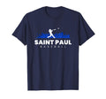 Saint Paul Baseball Minimalist T-Shirt - Trendy Graphic for Adults - T-Shirt, Sweatshirt, Hoodie