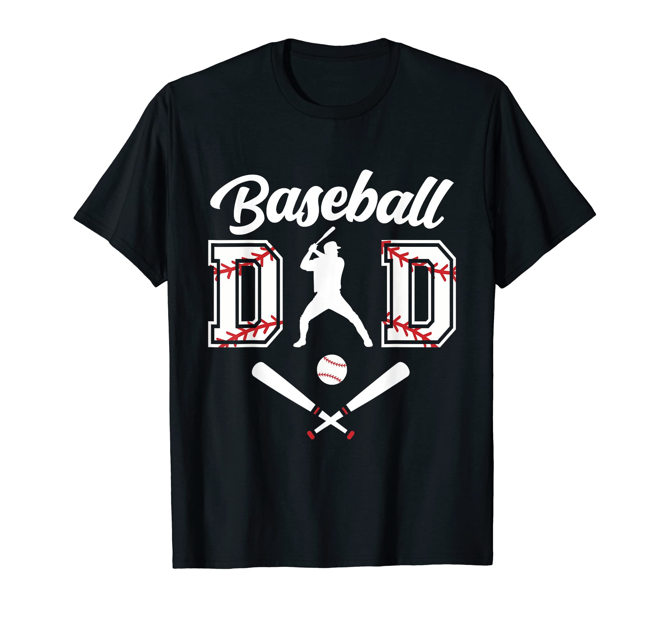Mens Baseball Dad Fathers Day Baseball T-Shirt - Novelty Apparel Men Women - T-Shirt, Sweatshirt, Hoodie