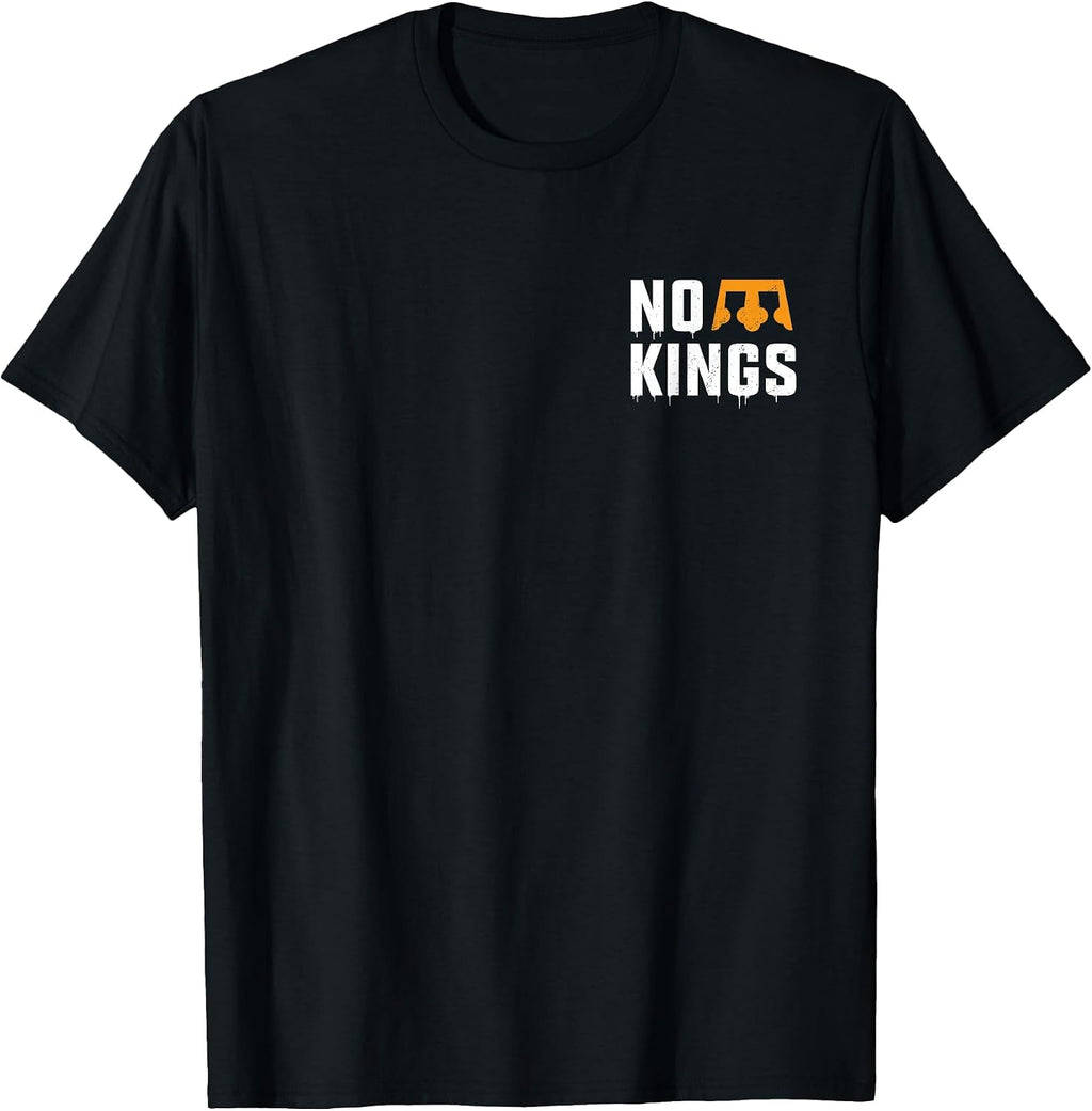 No Kings Here - Adult & Kids T-Shirts, Sweatshirts & Hoodies apparel design preview 1