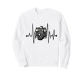 Womens Funny Camera Heartbeat Sweatshirt - Novelty Apparel for Adults - T-Shirt, Sweatshirt, Hoodie