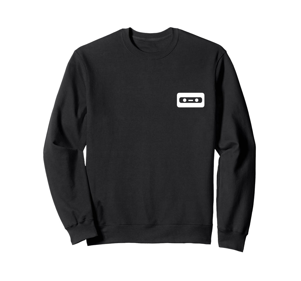 Cassette Tape Minimalist 90S Music Sweatshirt - Minimalist Print Men Women - T-Shirt, Sweatshirt, Hoodie