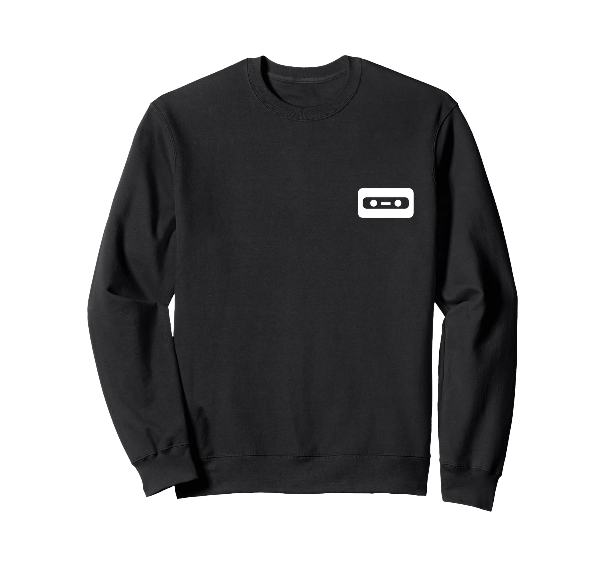 Cassette Tape Minimalist 90S Music Sweatshirt - Minimalist Print Men Women - T-Shirt, Sweatshirt, Hoodie